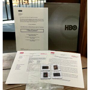 HBO Press Kit The Corner Mini Series 2000 Khandi Alexander T.K. Carter Slides